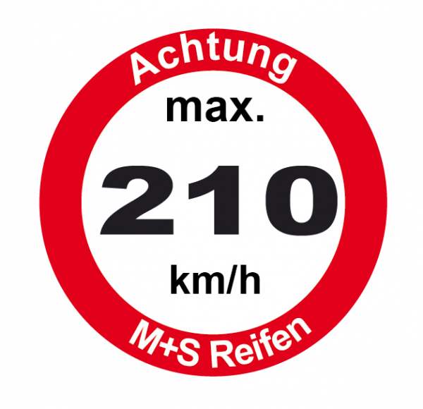 Geschwindigkeitsaufkleber